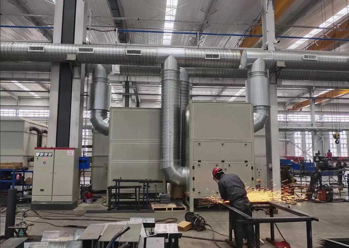 固定式吸气罩除尘